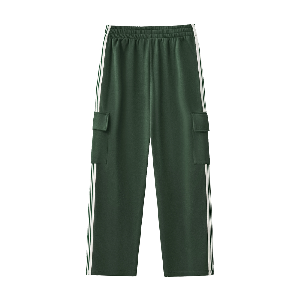 AFLORA Striped Sweat Pants